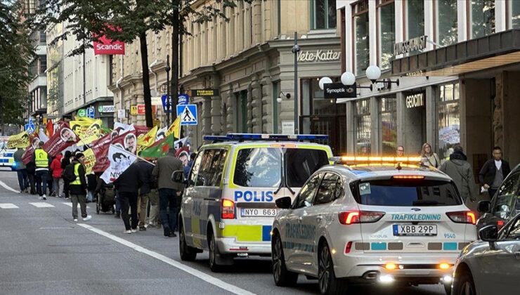 İsveç sokakları, terör örgütü PKK/YPG’nin yeni provokasyonuna sahne oldu