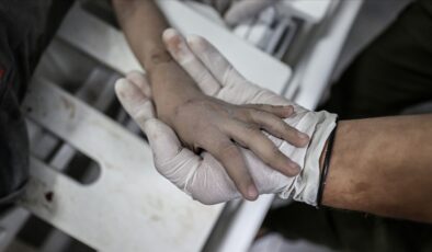 Filistinliler, sığındıkları Şifa Hastanesi’nde yaşam mücadelesi veriyor