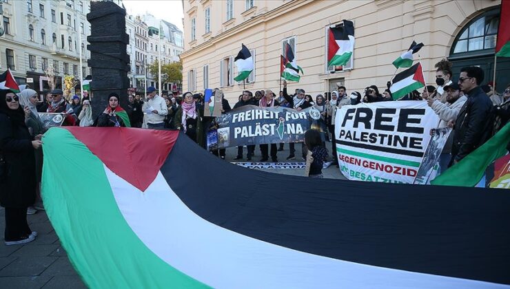 Avusturya polisi, Filistin’e destek gösterisini bir kez daha yasakladı