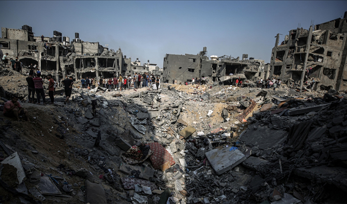 İsrail, Cibaliya Mülteci Kampı’nı bombaladı