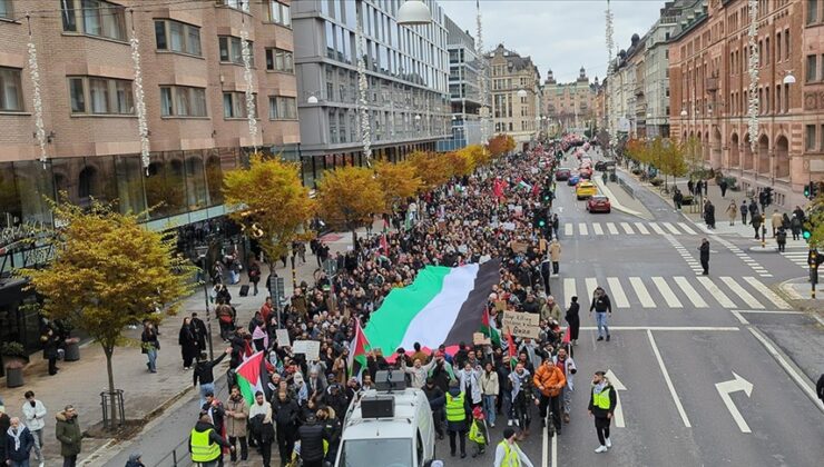 Avrupa’da Filistin’e destek gösterileri devam ediyor