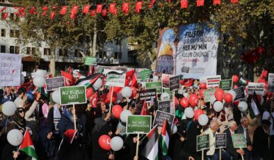 Tokat ve Kastamonu’da İsrail’in Gazze’ye saldırıları protesto edildi