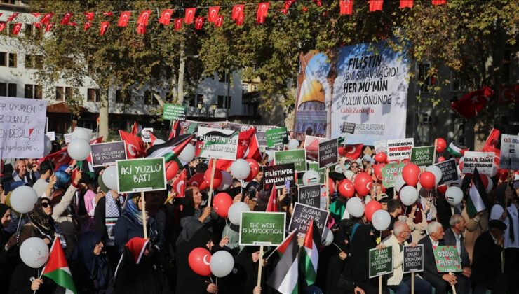 Tokat ve Kastamonu’da İsrail’in Gazze’ye saldırıları protesto edildi
