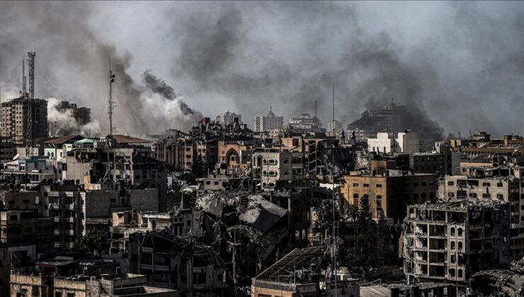 İsrail’in Gazze Şeridi’ne saldırıları şiddetlenerek devam ediyor