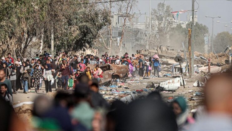 İsrail’in Gazze Şeridi’ne saldırıları 43. gününde şiddetlenerek devam ediyor