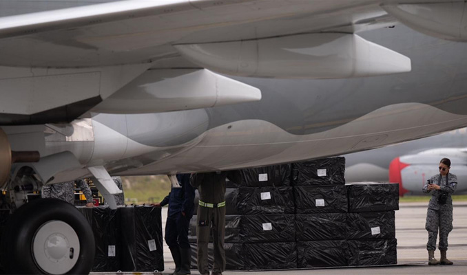 Fransa, Gazze’ye 54 ton yardım gönderdi