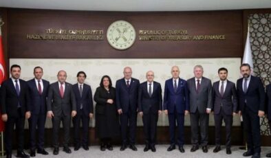 ATO Başkanı Baran, sorunları Mehmet Şimşek’e anlattı