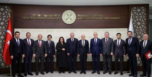 ATO Başkanı Baran, sorunları Mehmet Şimşek’e anlattı
