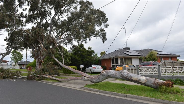 Avustralya’da şiddetli fırtına binlerce kişiyi elektriksiz bıraktı