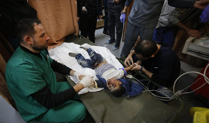 DSÖ: Gazze’de sadece 4 hastane minimum seviyede faaliyet gösteriyor