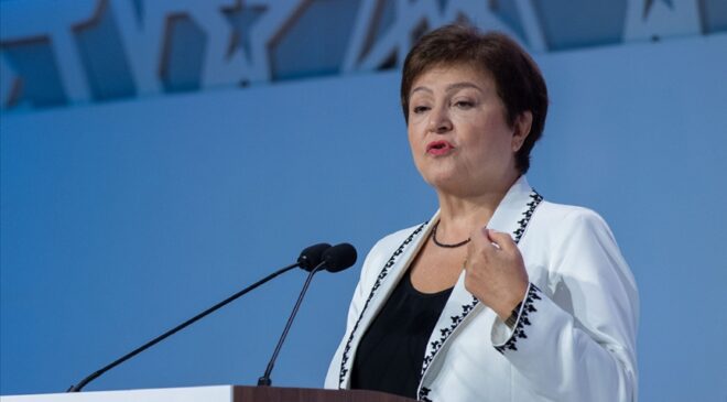 IMF Başkanı Georgieva: Enflasyon düştü ama gitmedi