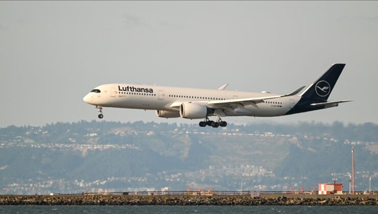 Lufthansa uçağında Alman vatandaşı yolcu yaşamını yitirdi
