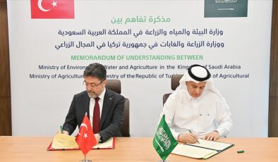 Türkiye ile Suudi Arabistan tarım alanında işbirliği yapacak
