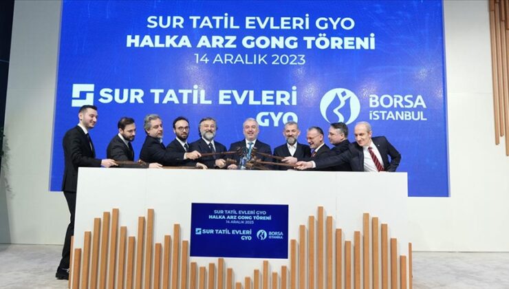 Borsa İstanbul’da gong Sur Tatil Evleri GYO için çaldı