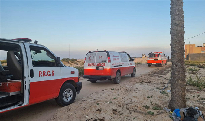 Gazze’nin kuzeyinde acil servis hizmeti yeniden başladı