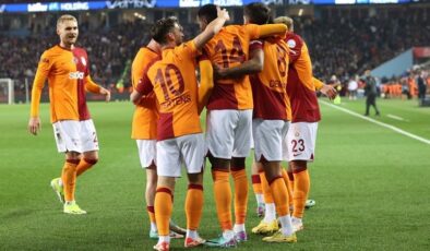 Galatasaray, Trabzon deplasmanında farklı kazandı