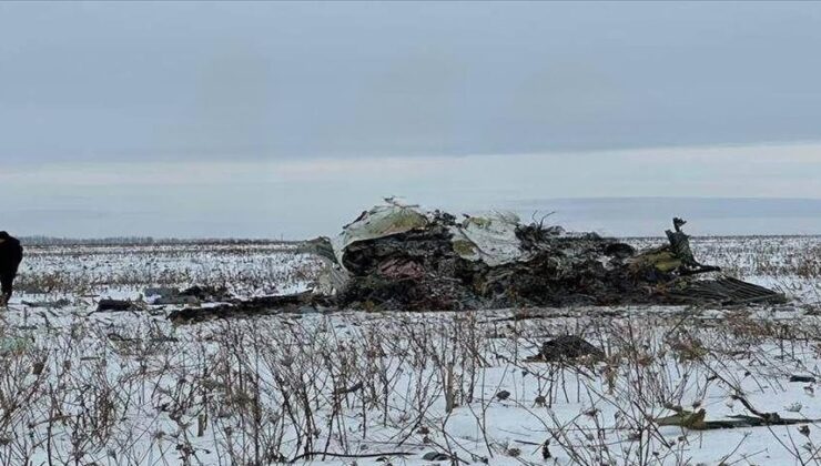Rusya: Düşen İl-76 uçağı Ukrayna’dan atılan füzeyle vuruldu