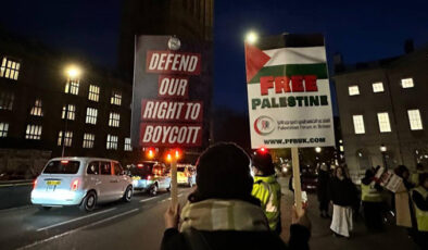 İngiltere’de Anti Boykot Yasa Tasarısı, protestoların gölgesinde kabul edildi