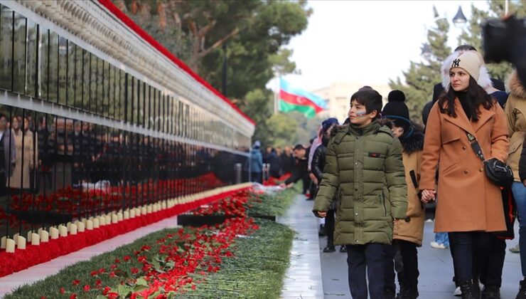 Azerbaycan’da “Kanlı Ocak” kurbanları anılıyor