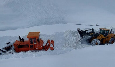 Hakkari’de kar kalınlığı 5 metreyi buldu