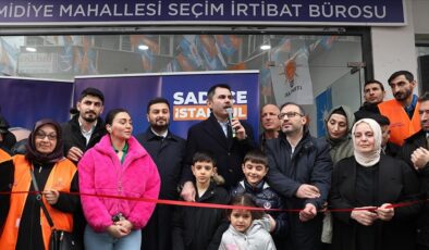 Murat Kurum: 31 Mart akşamı İstanbulluların kardeşi, yoldaşı olacağız