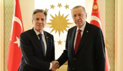 Cumhurbaşkanı Erdoğan, Blinken ile görüştü