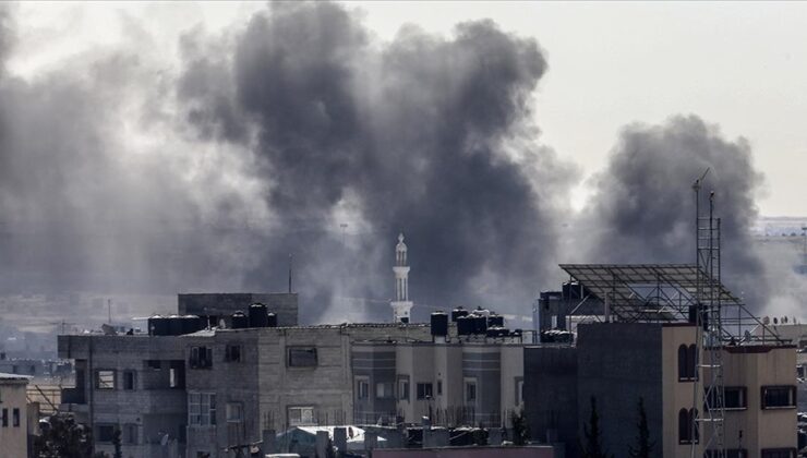 İsrail ordusu Gazze’nin Han Yunus kentine hava saldırılarını sürdürdü