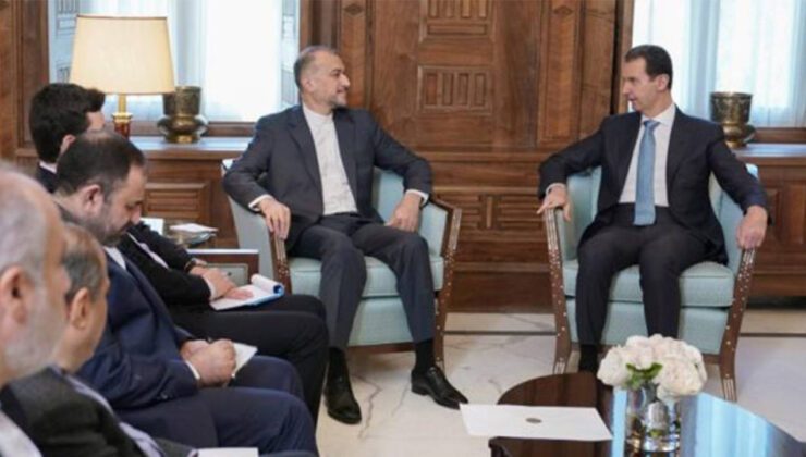 İran Dışişleri Bakanı, Şam’da Beşşar Esad ile görüştü