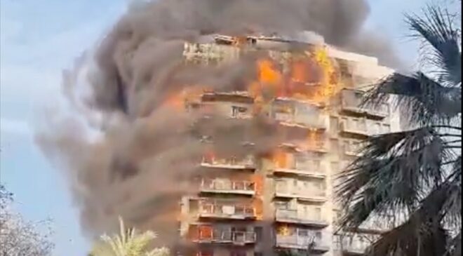 İspanya’da apartmanda yangın: Ölü sayısı 10’a yükseldi