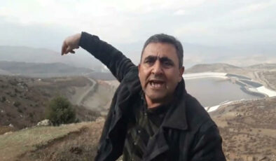 İliç’teki madene karşı mücadele eden Sedat Cezayirlioğlu gözaltına alındı