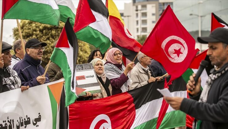 Tunus: Uluslararası toplum, İsrail’in Gazze’ye yönelik saldırılarından sorumlu