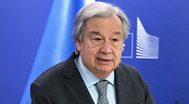 Guterres: Refah’a yönelik hiçbir saldırı kabul edilemez