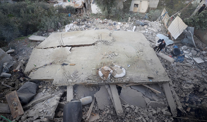 İsrail, Batı Şeria’da şubat ayında Filistinlilere ait 51 yapıyı yıktı