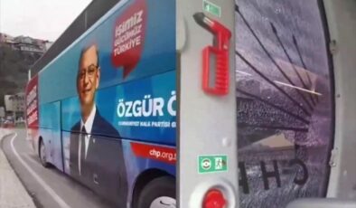 CHP otobüsüne taş atılmıştı! Trabzon Valiliği’nden açıklama geldi
