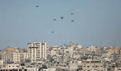 Ürdün, Gazze’nin kuzeyine havadan yardım indirdi