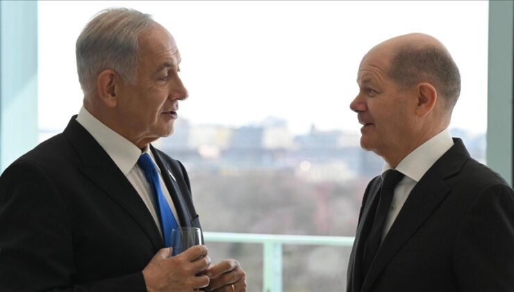 Almanya Başbakanı Scholz, Netanyahu ile görüştü