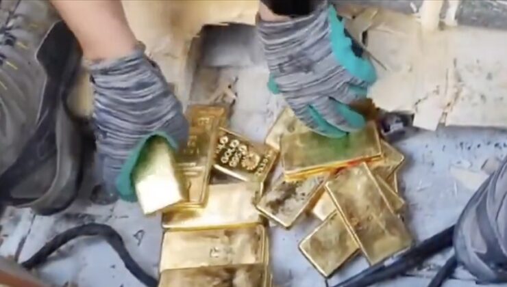Van’da 88 kilogram kaçak külçe altın ele geçirildi