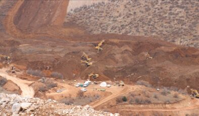Maden ocağındaki toprak kaymasının yeni görüntüsü ortaya çıktı