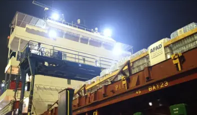 Türkiye’nin 8’inci insani yardım gemisi, yarın Gazze için yola çıkıyor
