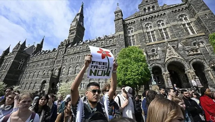 ABD’deki Gazze gösterilerine iki üniversite daha katıldı