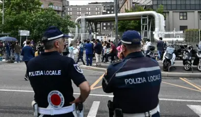 İtalya’da NATO’ya yönelik protesto yürüyüşüne polis müdahalesi