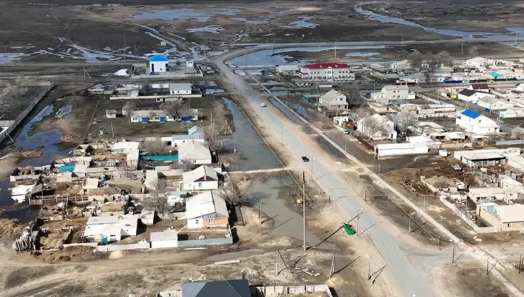 Kazakistan’da su taşkını nedeniyle 46 bini aşkın kişi tahliye edildi