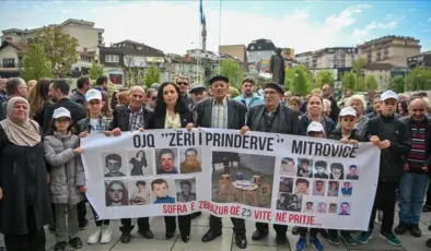 Kosova Savaşı’nda kaybolan 1600’den fazla kişi Priştine’de anıldı
