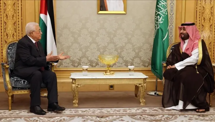 Mahmud Abbas, Muhammed bin Selman ile Gazze’deki durumu görüştü