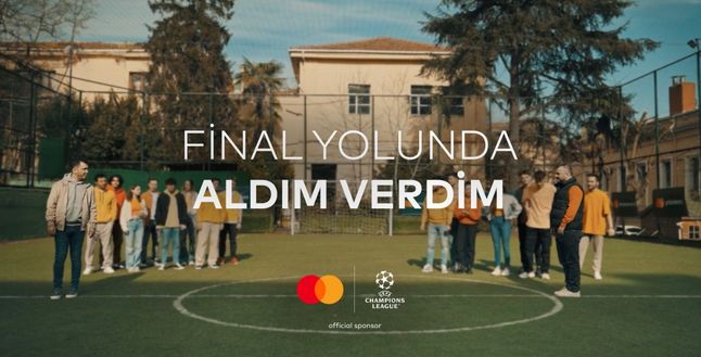 Mastercard Türkiye’nin  Şampiyonlar Ligi finali için hazırladığı film yayına girdi