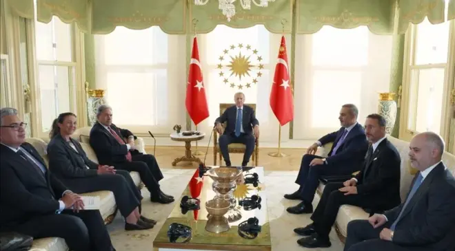 Erdoğan, Yeni Zelanda Başbakan Yardımcısını kabul etti