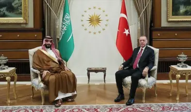 Cumhurbaşkanı Erdoğan Prens Selman ile görüştü