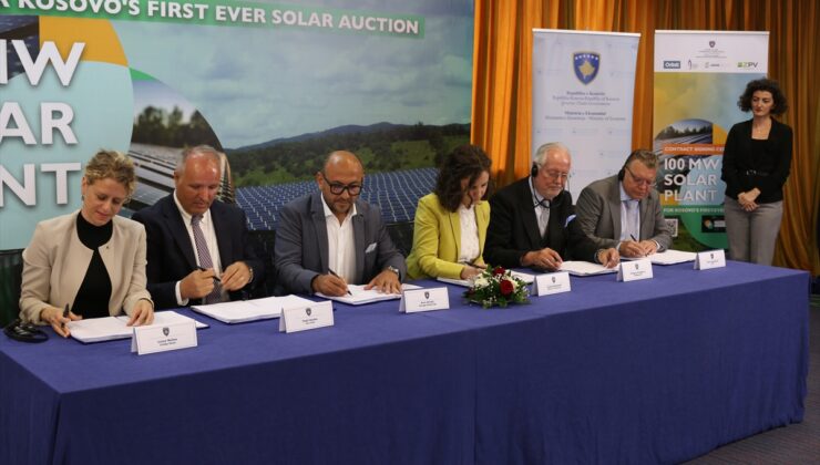 Kosova’nın ilk güneş enerjisi santrali için imzalar atıldı