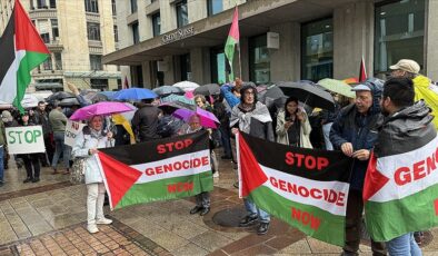 Cenevre’de Filistin’e destek gösterisi düzenlendi