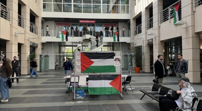 Üniversitelerde Filistin’e destek eylemleri devam ediyor